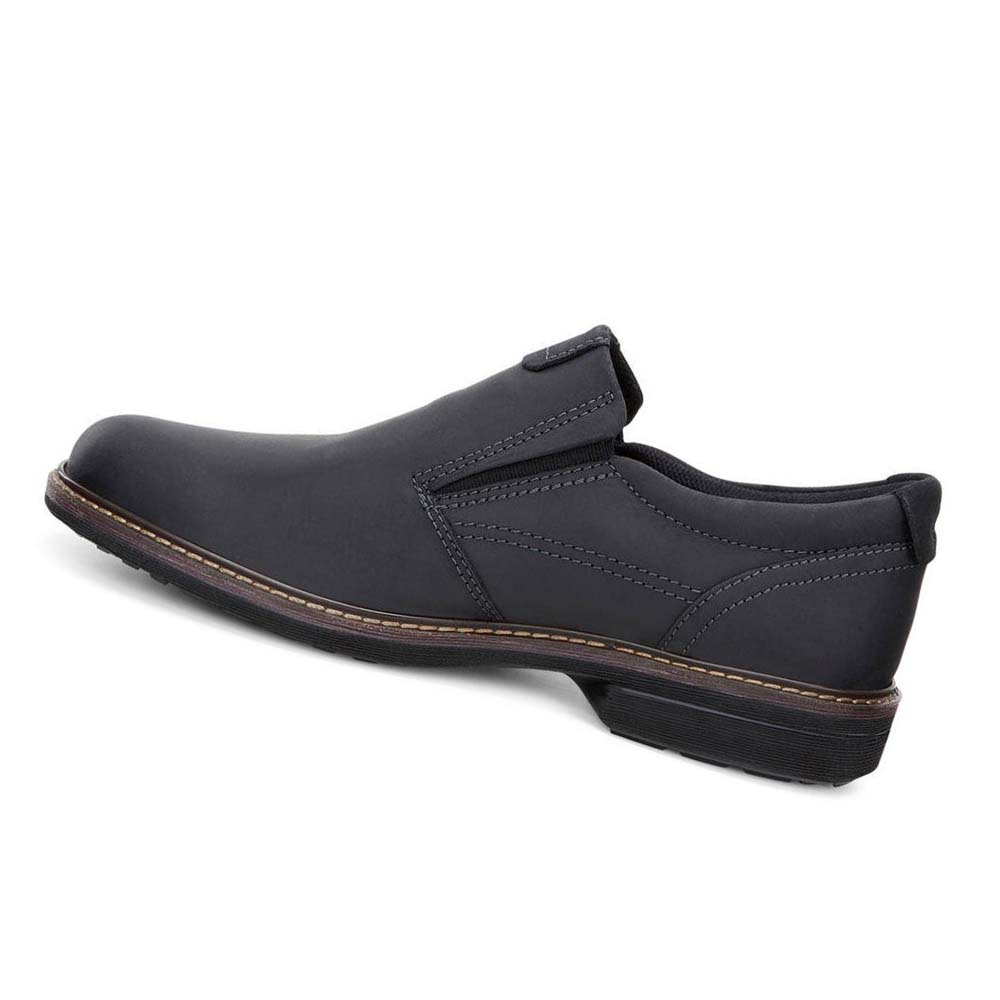 Férfi Ecco Turn Slip-on Alkalmi Cipő Fekete | HU 503RVD